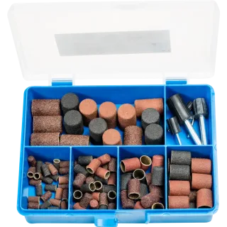 PFERD TOOLS POLICAP Set PCS110 Zylinderform Korund für universelle Anwendung - 49601101