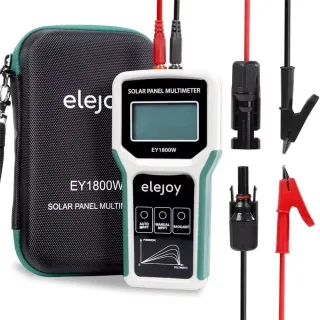 EY-1800W Solar Panel Tester Solar MPPT Meter Multimeter 5-1800W Power Range 20-120V Voltage 0-60A Current LCD Display Sa