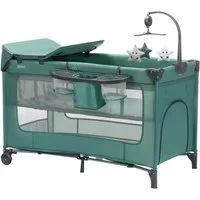 Fillikid Baby-Reisebett Capri, mit 2 Rollen, Inkl. Transporttasche