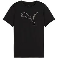PUMA T-Shirt TAD ESS CAT LOGO TEE G mit Rundhalsausschnitt, kurzärmelig, sportlich