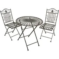 Garden Pleasure Balkonset MANGAN, (Set, 3-tlg)