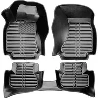 fussmattenprofi.com Auto-Fußmatte 5D Premium Auto Fussmatten für Audi A4 (B9) 2016-2024 Facelift (1 St), für Audi Audi A4