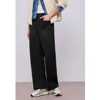 STREET ONE Stoffhose High Waist