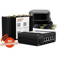 Selfsat MWR 6550 5G Cat 20 WiFi 6 WLAN Router bis 3,4 Gbps + SATCO 5G Antenne WLAN-Antenne