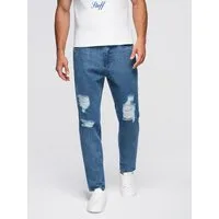 OMBRE Destroyed-Jeans Herrenjeans CARROT FIT mit Waschung –