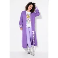 Angel of Style Strickjacke Long-Strickjacke Straight Fit HAPPY-Statements