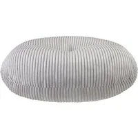 XDREAM Pouf rundes Bodensitzkissen, Meditationskissen, Sitzhocker, Fußhocker (1-St), vielseitig verwenbar, modernes Korddesign