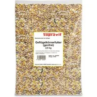 Supravit Geflügelkörnerfutter - Körnermischung OHNE GENTECHNIK, für: Nutz-/ Wildtier