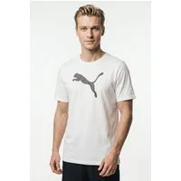 PUMA Fußballtrikot TEAMRISE LOGO JERSEY COTTON für Fußball, Kurzarm, sportlicher Stil, aus Baumwolle