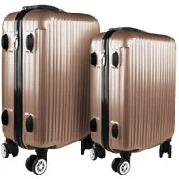 HTI-Living Kofferset Kofferset 2-teilig High Level, 4 Rollen, (Set, 2 tlg., 2 Koffer), Hartschalenkoffer mit Rollen Teleskopgriff