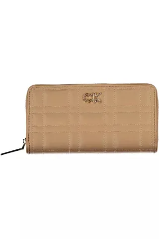 Rautenstepp-Wallet Beige