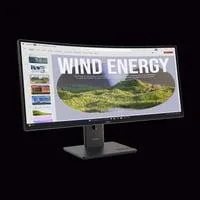 ThinkVision T34WD-40, LED-Monitor 86.4 cm (34 Zoll), schwarz, WQHD, VA, Curved, USB-C, HDMI, DP, USB-Hub, 120Hz Panel