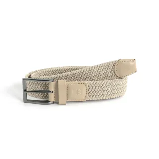 prince bowtie - Stretchbandgürtel Uni beige - Gr. - 105