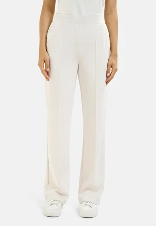 Milano Italy - wideleg pants with elastic at back waist and french pockets - Gr. - L