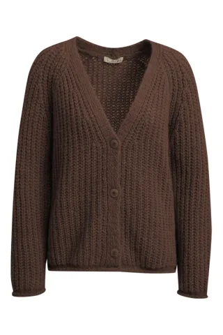 Smith&Soul - Hairy Raglan V-neck Cardigan - Gr. - S