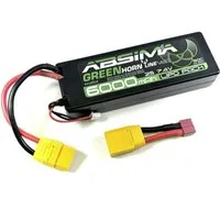 Absima GREENHORN LINEV2 2S 7.4V-50C 6000 HC LIPO AKKU mit XT90 Plug 4140018 Akku