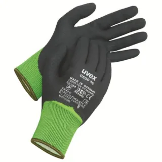 uvex C500 XG Schnittschutzhandschuh HPPE grün/grau 8 - 6060008