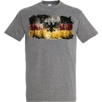Youth Designz Print-Shirt Vintage Deutschland Herren T-Shirt mit modischem EM 2024 Aufdruck