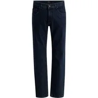 Pioneer Authentic Jeans 5-Pocket-Jeans PIONEER AUTHENTIC JEANS Herren Straight Leg Jeans Rando Regular Fit - normaler Beinverlauf - Blue Stretch Denim