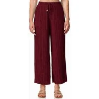 Worldclassca Stoffhose Worldclassca Stoffhose Plissierte Sommer Hose weitem Bein Faltenhose Neue Kollektion - Stilvolle und gemütliche Sommer Mode für Damen