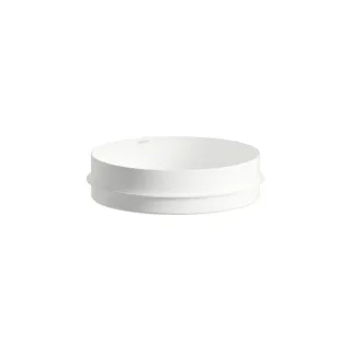 Laufen UNISONO Einbauwaschtisch H517UO30001121 375 x 375 x 114 mm, rund, ohne Hahnloch, ohne Überlauf, weiß