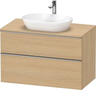 Duravit D-Neo Konsolenwaschtischunterbau wandhängend Natur Eiche Matt 1000x550x664 mm - DE4968070300 DE4968070300000