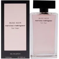 narciso rodriguez Eau de Parfum Musc Noir For Her EDP Damen Spray, Fruchtig-moschusiger Duft mit Pflaume, Moschus und Wildleder
