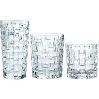 Nachtmann Gläser-Set Bossa Nova, 18-tlg., Kristallglas, Made in Germany, 18-teilig