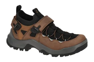 Ecco 82233460826 Herren Offroad Slipper Wanderschuhe Braun Nubuck Mesh atmung...