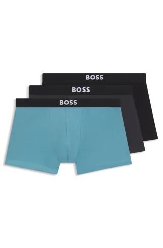 BOSS Menswear Black - Trunk 3P BOSS ONE patterned - Gr. - M
