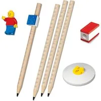 LEGO® Buntstift Schreibwarenset mit Minifigur, (8-tlg)