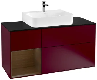 Villeroy & Boch Waschtischunterschrank Finion F16 1200x603x501mm WT mittig, F162GNHB F162GNHB