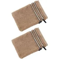 Vossen Handtücher Handtücher Collection Cult de Luxe, Frottier (Packung, 2-St), Vegan