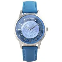 Holzkern Quarzuhr 9010631023867, Uhr in Unisexgröße Avatar™ Water Tribe Marmor/Blau