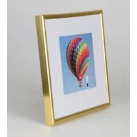 IDEAL TREND Bilderrahmen Bilderrahmen mit Klarglas quadratisch fotorahmen Kunststoff Posterrahm, für 1 Bilder (1 St)