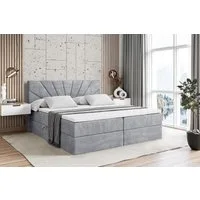 ALTDECOR Boxbett MILTIO (Multipocket-Matratze H4, H3 Matratze Bonellfederung, Topper, Kopfteil)