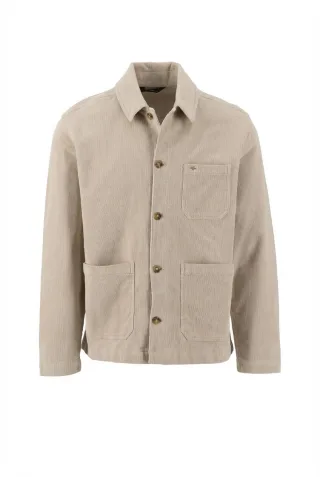 FYNCH-HATTON - Corduroy Jacket beige - Gr. - XXL