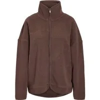 Noisy may Fleecejacke NMCOZY L/S ZIP SWEATER JRS NOOS Polyester, relaxed fit