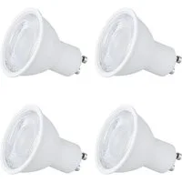 SEBSON LED-Leuchtmittel LED Lampe GU10 Energieeffizienz A, warmweiß 2,5W 450lm 230V - 4er Set, GU10, 4 St., Warmweiß, Einbaustrahler 230V