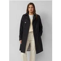 s.Oliver Trenchcoat Outdoor-Mantel Wasserabweisender Trenchcoat im Slim Fit