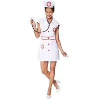 dressforfun Kostüm Frauenkostüm sexy Krankenschwester, Sexy, kurzes Kleid