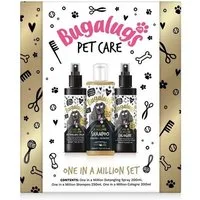 Bugalugs Tiershampoo Bugalugs Hundepflege-Set Shampoo Entwirrer und Parfüm One in a Million, 650 ml, (1-St), Hunde Shampoo, Hundeparfüm, Entwirrer