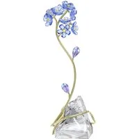 Swarovski Glasblume Dekofigur Kristallfigur Sammelfigur Florere Vergissmeinnicht (1 St), Swarovski® Kristall