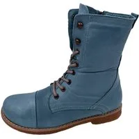 Andrea Conti Damen Leder Stiefel Schnürboots