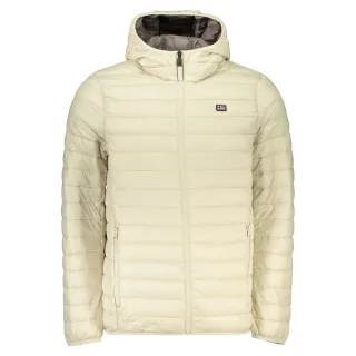 Norwegen 1963 Beigefarbene Polyamid-Herrenjacke