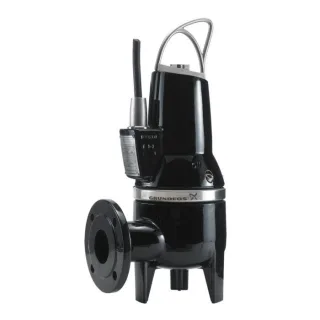 Grundfos Schmutzwasserpumpe 96115123 400 V, 10 m, Grauguss, 65.09.2.50B, 0.90 kW
