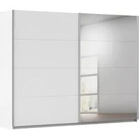 OTTO home Schwebetürenschrank Kleiderschrank Schrank Garderobe Schlafzimmerschrank THANOS (3 verschiedene Ausstattungen BASIC/CLASSIC/PREMIUM (inkl. SOFT-CLOSE) Optional mit Spiegel, Metall-Griffleisten alufarben MADE IN GERMANY