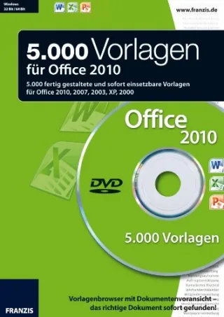 Das große Franzis Paket Office 2010