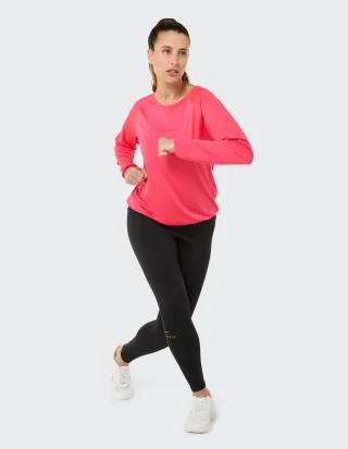 venice beach - VB_Rylee 1088 01 Longsleeve red melon - Gr. - XL