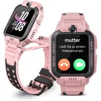 imoo imoo Z7 Kinder uhr,mit 4G, GPS und Telefon, IPX8-Wasserbeständigkeit Smartwatch (1.3 Zoll, CaremeOS)